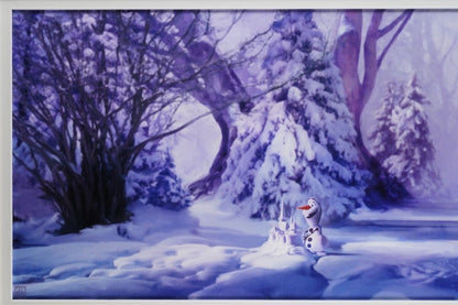 Olaf Mixed Media Art Signed Stephan Martiniere ED 43/ 295 Framed