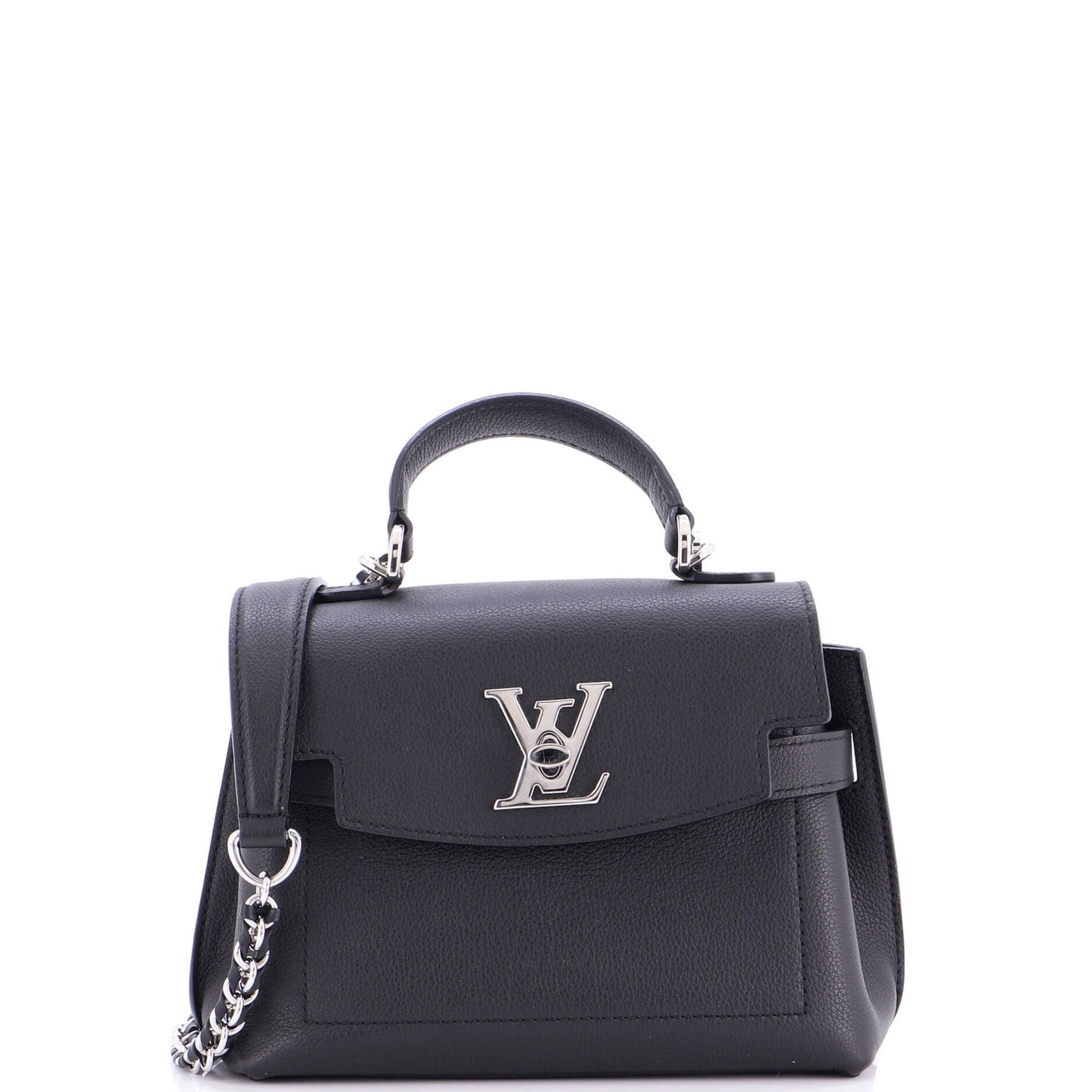 Louis Vuitton Lockme Ever Handbag Leather Mini