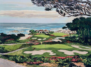 Mark King Uk Print Golf Series Morning Patt