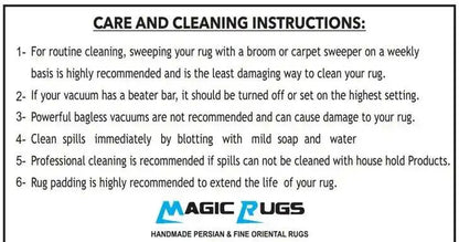 5 x 8 Hand-Tufted Modern Wool Rug Carpet with