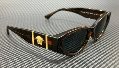 VERSACE VE4454 542987 Havana Dark Grey Women's 55