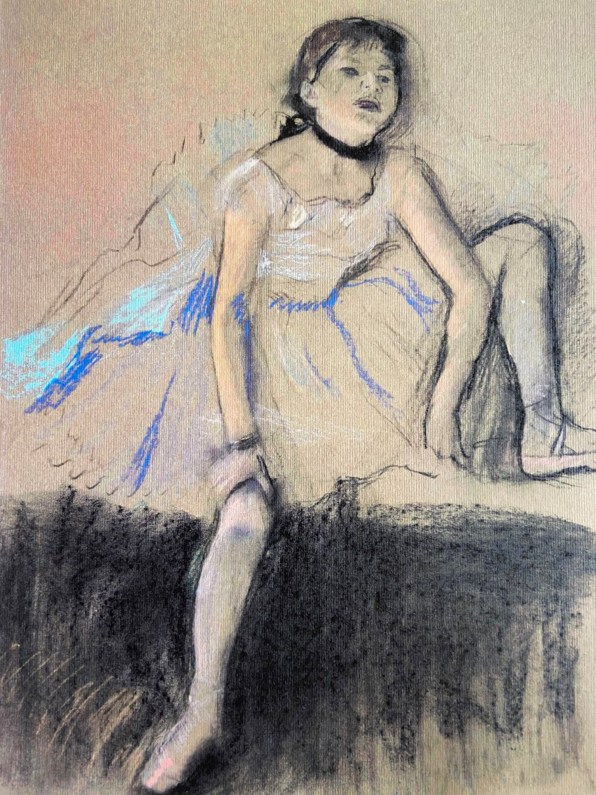 Edgar Degas Lithograph Coa Mourlot Published Signed Cataloged