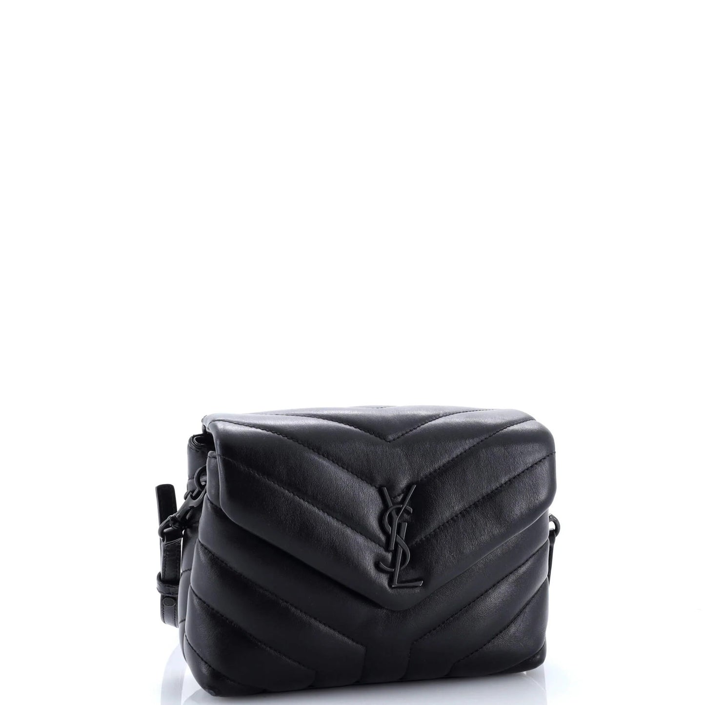 Saint Laurent Loulou Shoulder Bag Matelasse Chevron Leather Toy