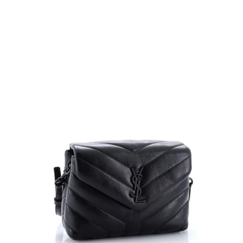 Saint Laurent Loulou Shoulder Bag Matelasse Chevron Leather Toy