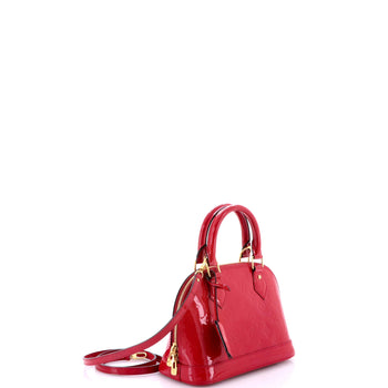 Louis Vuitton Alma Handbag Monogram Vernis Bb