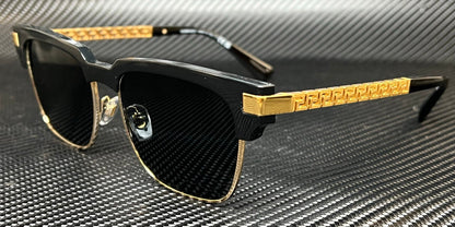 VERSACE VE4447 GB1 87 Black Dark Grey Men's 55 mm