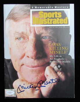 Mickey Mantle Hof Signed April 18, 1994 Sports