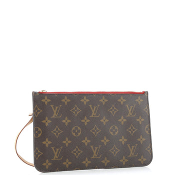 Louis Vuitton Neverfull Pochette Monogram Canvas Large