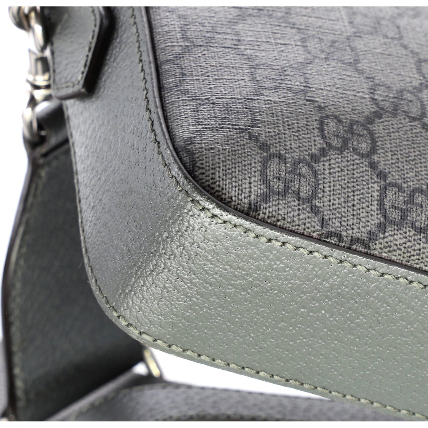 Gucci Ophidia Zip Wristlet Shoulder Bag Gg Coated Canvas Small