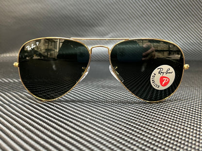 Ray Ban Rb3025 001 58 Gold Aviator 55 Mm Unisex