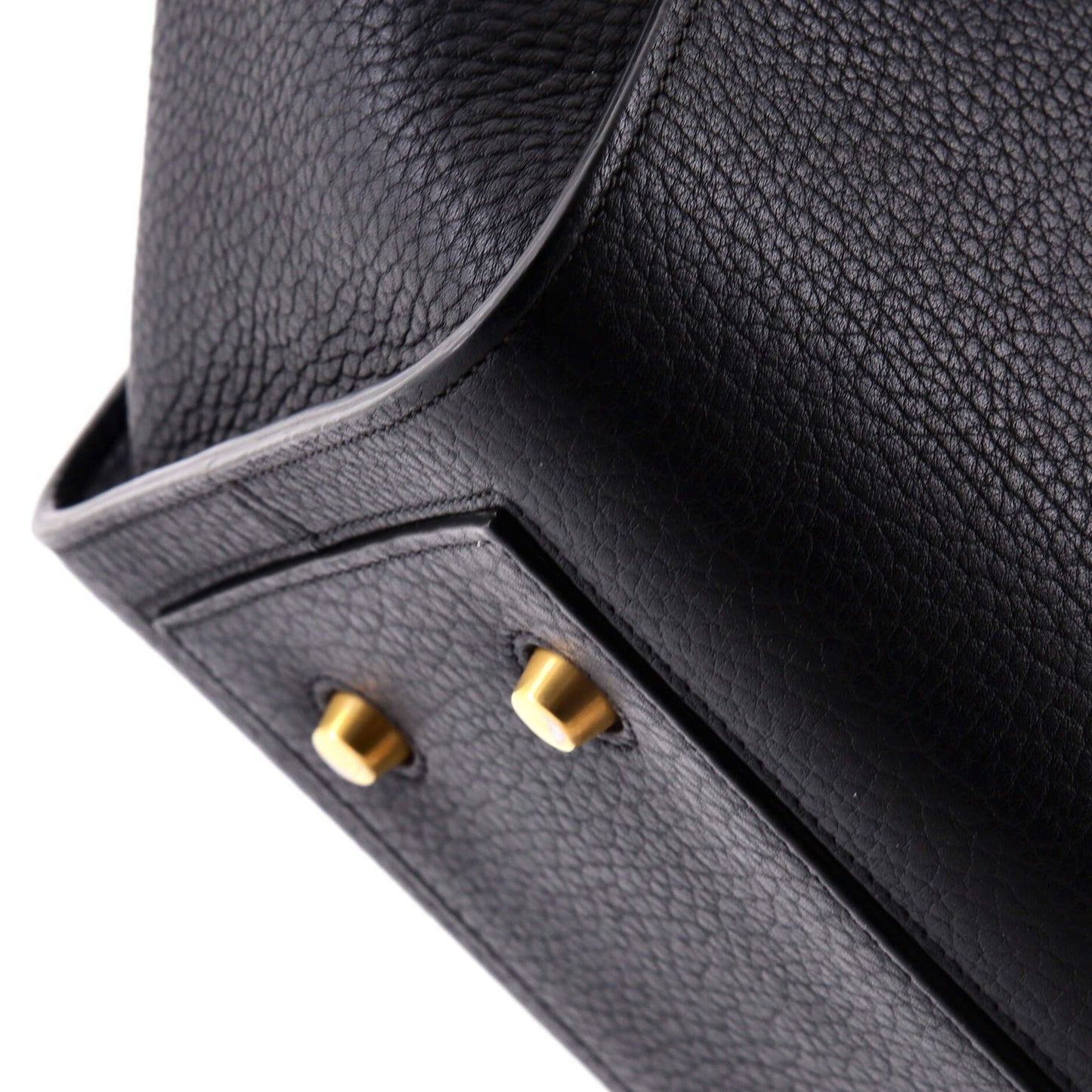 Celine Tie Knot Tote Grainy Leather Small