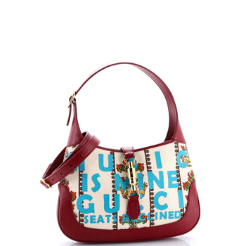 Gucci 100 Jackie 1961 Hobo Limited Edition Canvas Small