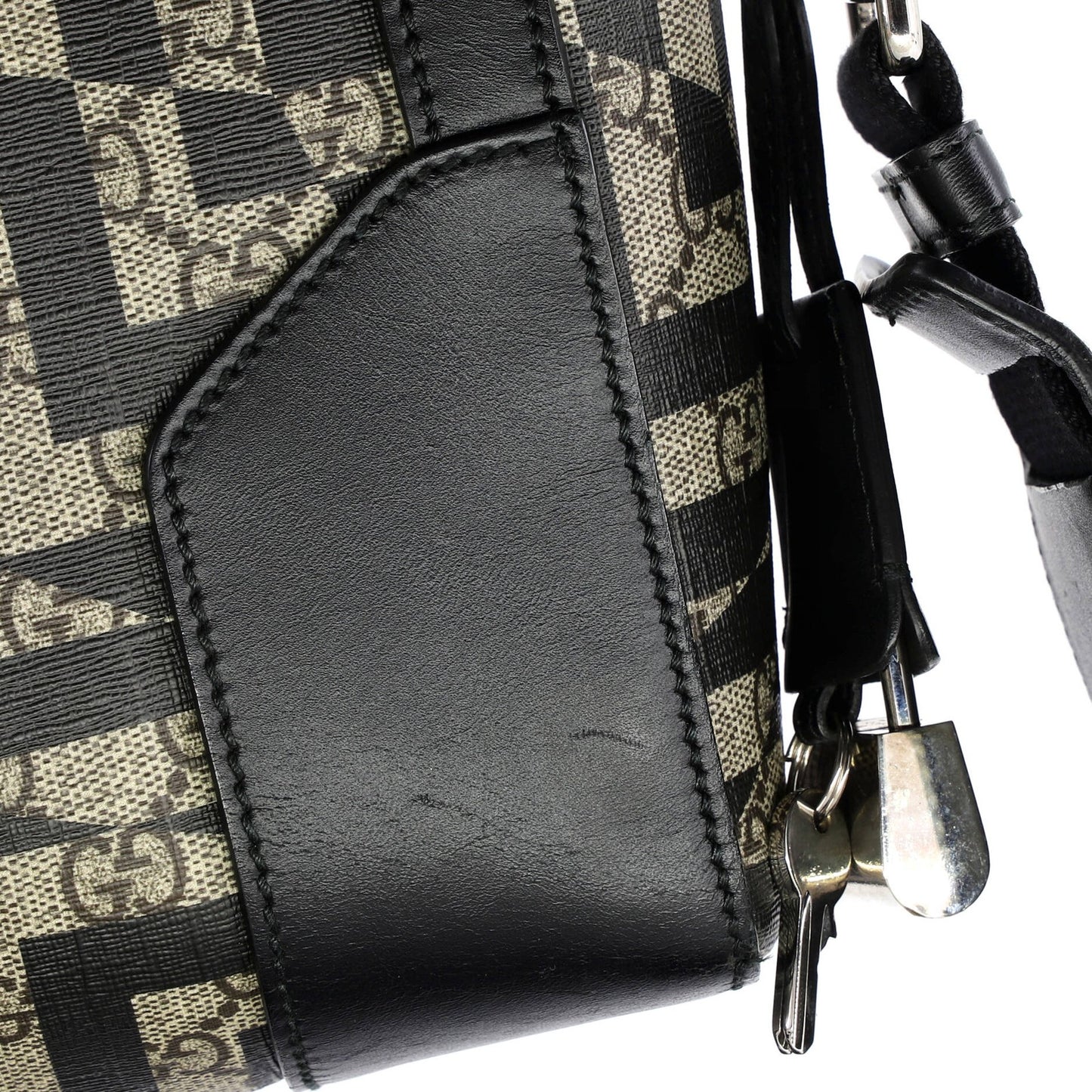 Gucci Eden Briefcase Caleido Gg Coated Canvas Large