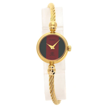 Gucci Sherry Line Watches 2047.1L Gold Plated/Gold Plated