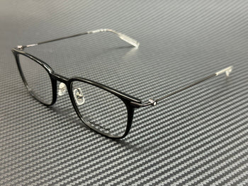 Mont Blanc Mb0100O 005 Black Men'S Extra Large 52 Mm Eyeglasses