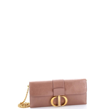 Christian Dior 30 Montaigne Clutch Leather