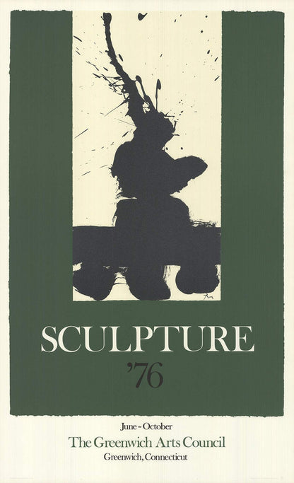 Robert Motherwell Sculpture '76 " Lithograph