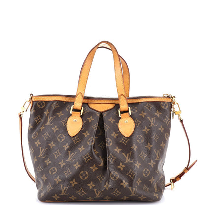 Louis Vuitton Palermo Handbag Monogram Canvas Pm