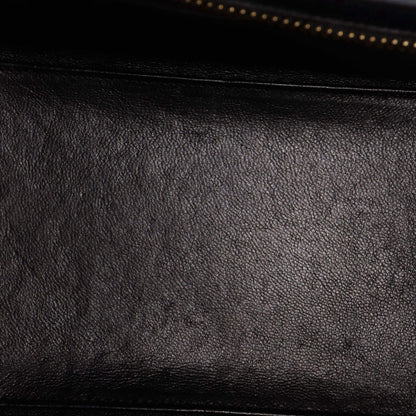 Celine Bicolor Luggage Bag Leather Micro