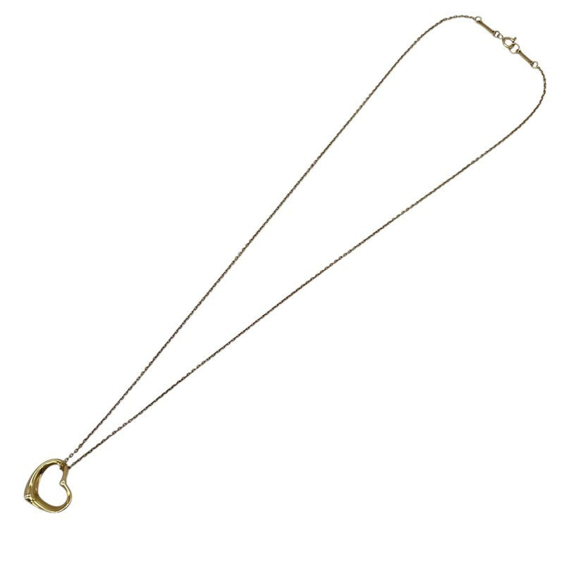 Tiffany & Co. Open Heart Necklace K18Yg