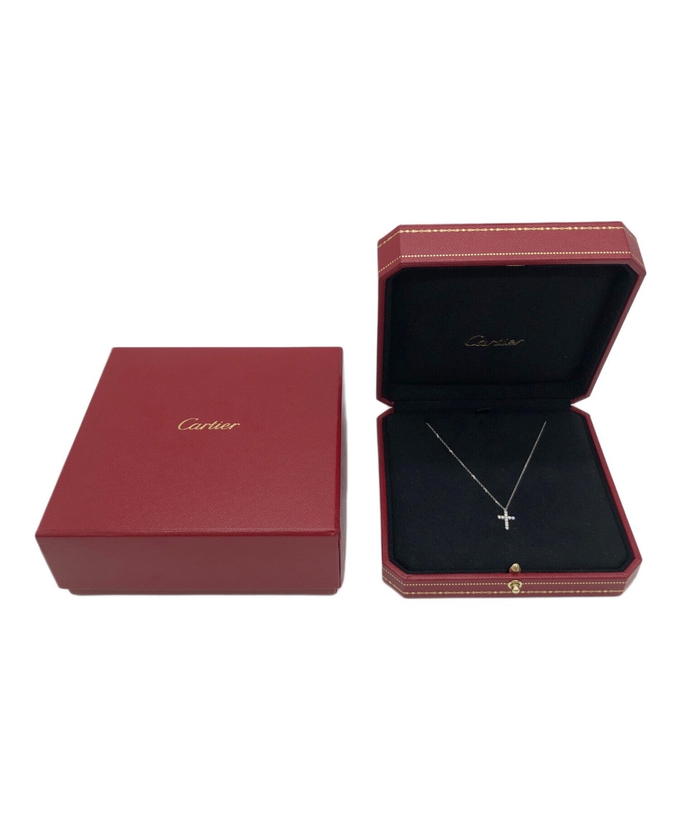 Cartier Cross Charm Necklace