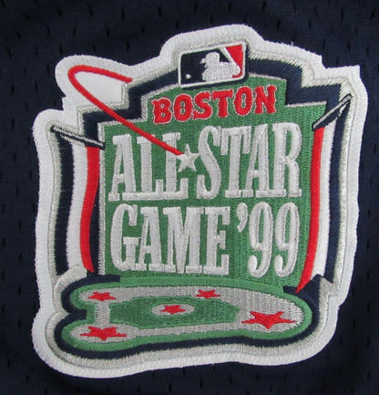 Pedro Martinez Hof Autographed Mitchell & Ness Jersey Red Sox Beckett 176378