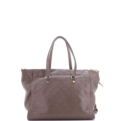 Louis Vuitton Lumineuse Handbag Monogram Empreinte Leather Pm
