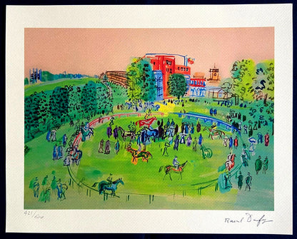 Raoul Dufy, Lithograph Coa Original Museum Numbered By Hand Signed Op