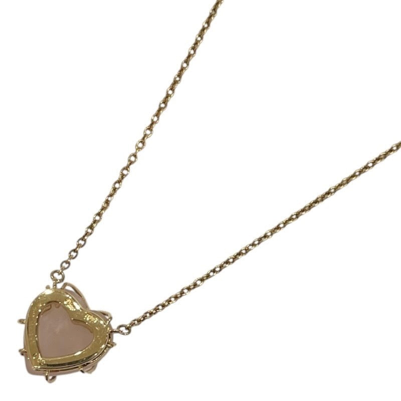Christian Dior Rose Necklace 750 Rose Quartz
