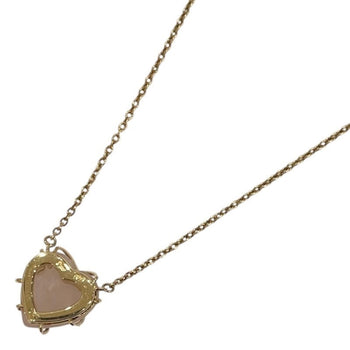 Christian Dior Rose Necklace 750 Rose Quartz