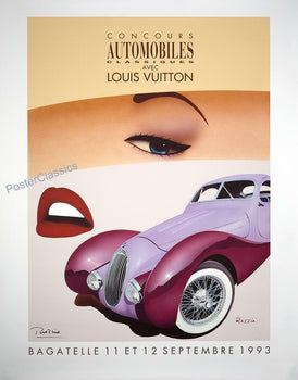 Razzia Louis Vuitton Classic Bagatelle 1993 Talbot Hand Signed Original