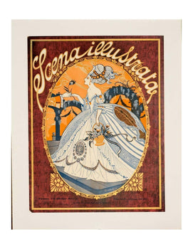 Scena Illustrata Arts Literature Music Theatre Cover Woman 11 1932