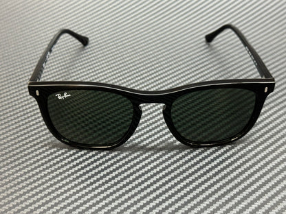 RAY BAN RB2210 901 31 Black Green Unisex 53 mm Sunglasses
