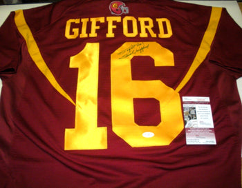 Frank Gifford Usc Trojans Jsa/Coa Signed Official