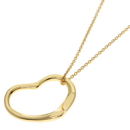 Tiffany&Co.   Necklace Open Heart K18 Yellow Gold