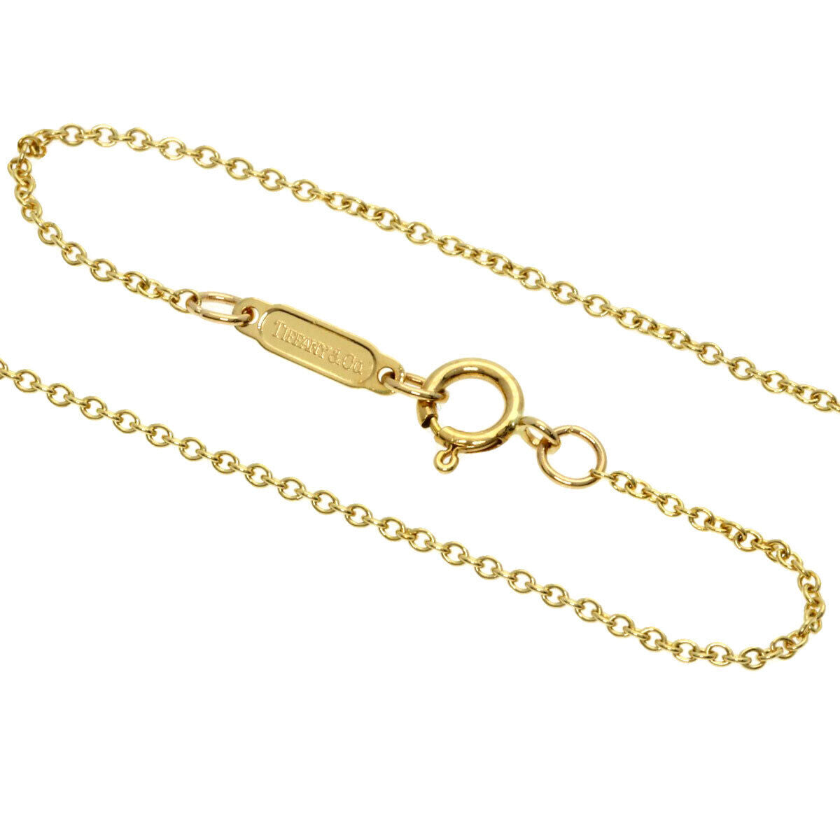 Tiffany&Co. Necklace Double Butterfly K18 Yellow
