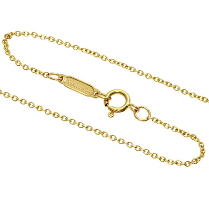 Tiffany&Co. Necklace Double Butterfly K18 Yellow