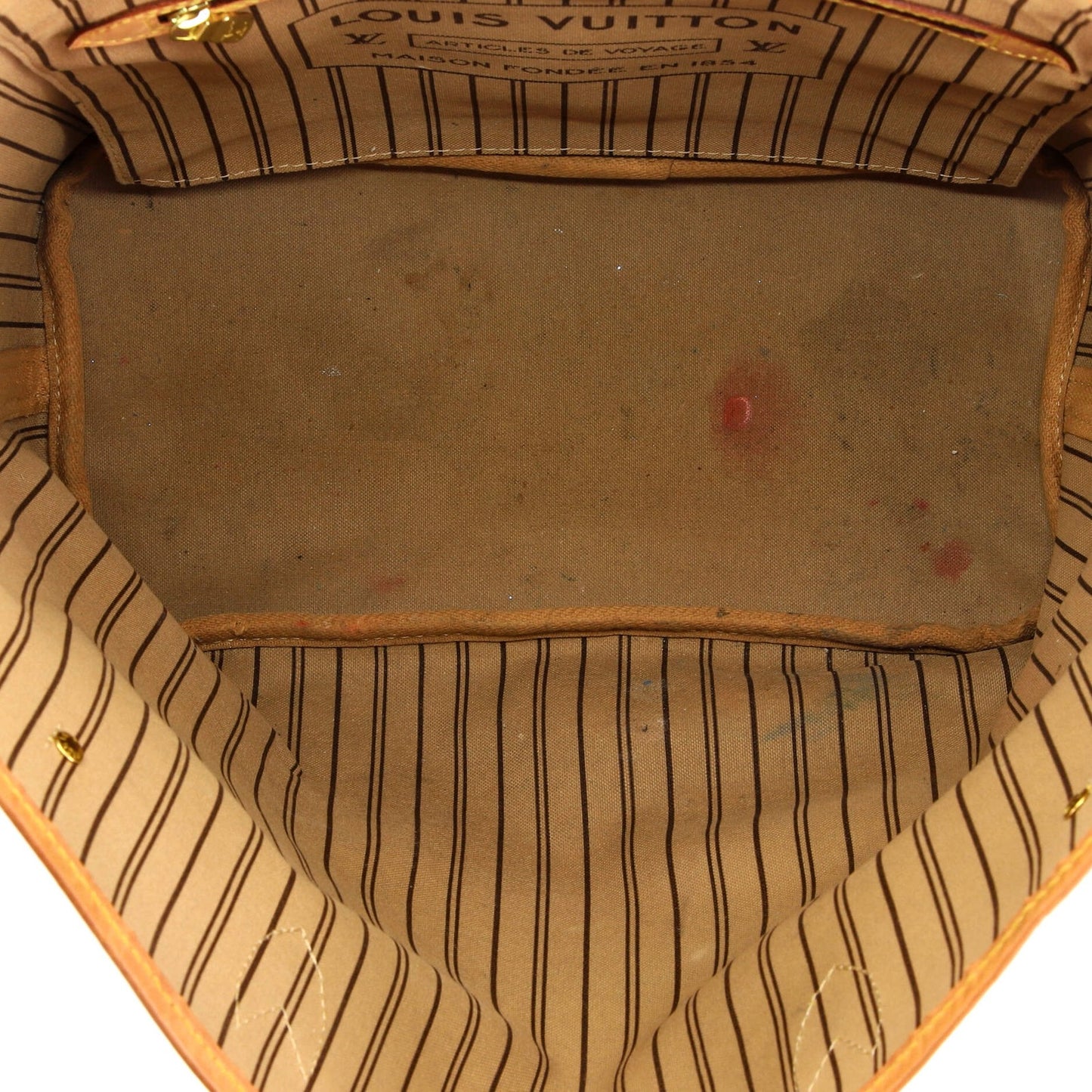 Louis Vuitton Neverfull Nm Tote Monogram Canvas Mm