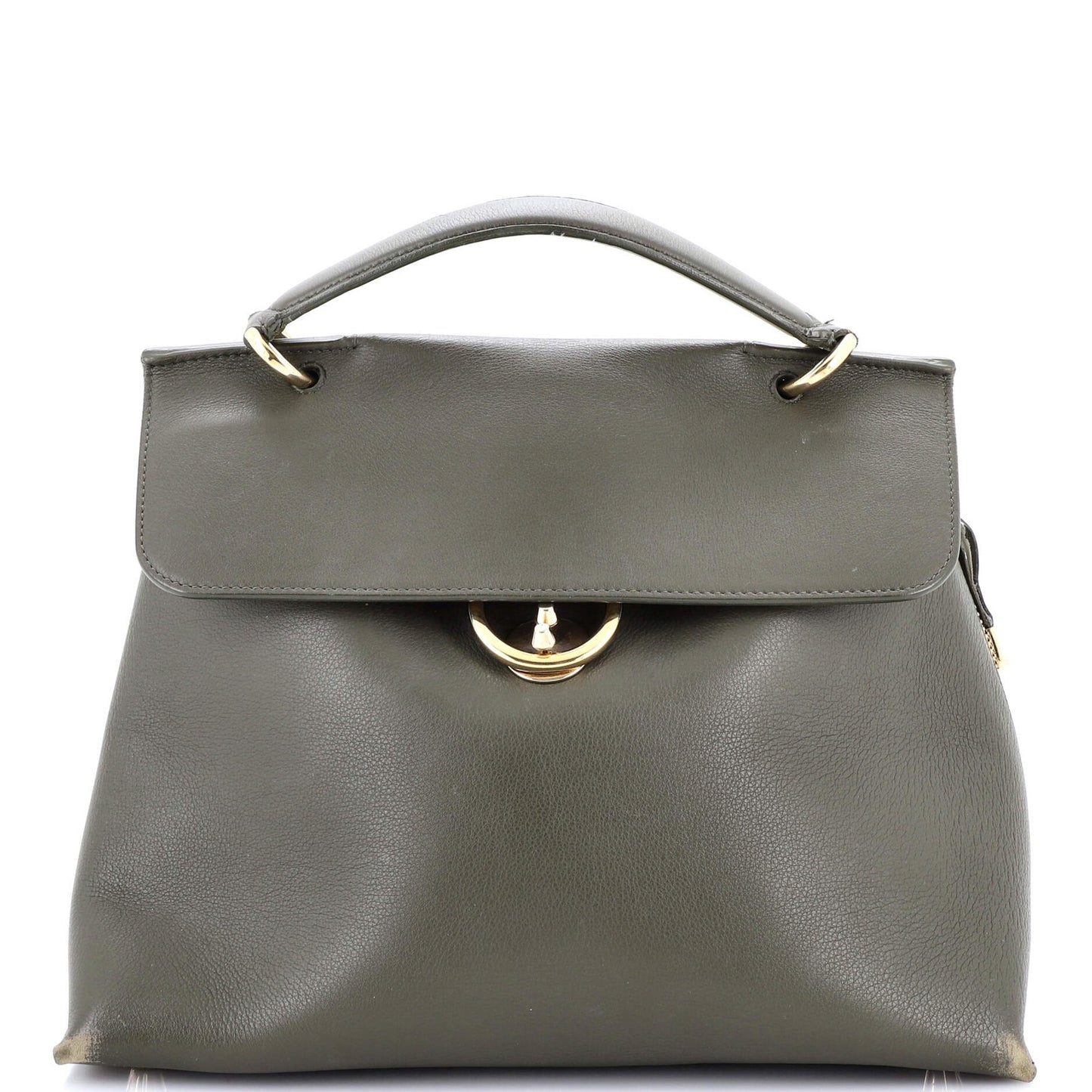 Salvatore Ferragamo Jet Set Top Handle Bag Leather Large