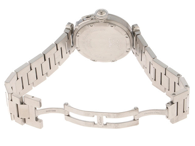 Cartier Pasha C Meridian Automatic W31078M7 Silver