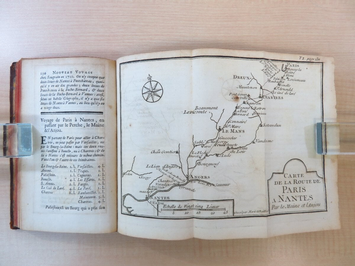 Jean-Aimar Piganiol De La Force Nouveau Voyage De France 1755, Legras, Paris