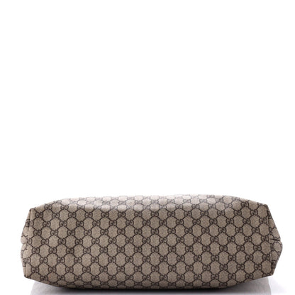 Gucci Plus Tote Gg Coated Canvas Large