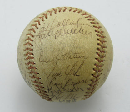 1974 Houston Astros Team Signed/Autographed (29)