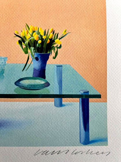 David Hockney Lithograph Signed Coa (Hand Numbered Limited) 180Ex