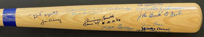 Buck O'Neil Double Duty Radcliffe Autographed Negro League Rawlings Big Stick Ba