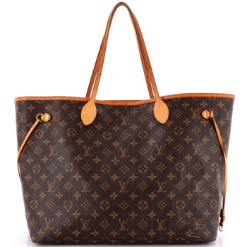 Louis Vuitton Neverfull Nm Tote Monogram Canvas Gm