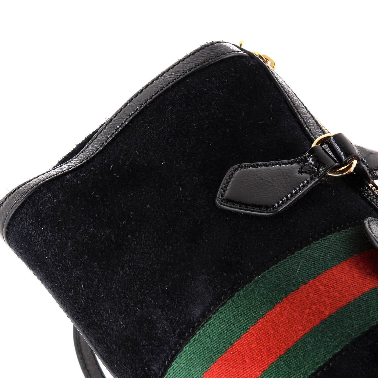 Gucci Ophidia Boston Bag Suede Medium
