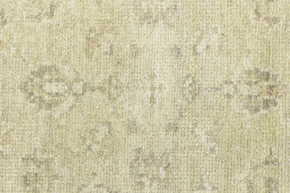 2'6X14 Handmade Wool Oriental Runner Rug Muted Floral Design Hallway Carpet