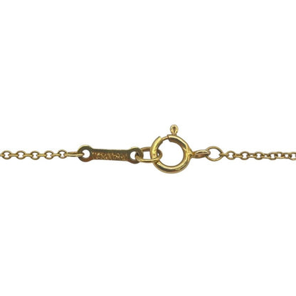 Tiffany & Co. Open Heart Necklace K18Yg