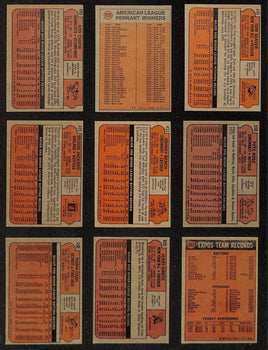 1972 Topps Baseball Complete Set (787)